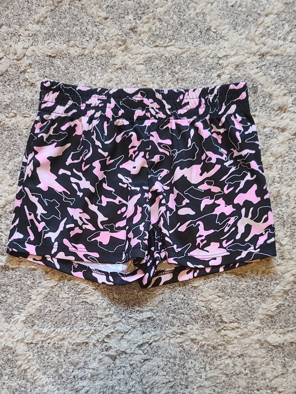 10 for $25 - Puma Girls 5 Pink & Black Shorts
